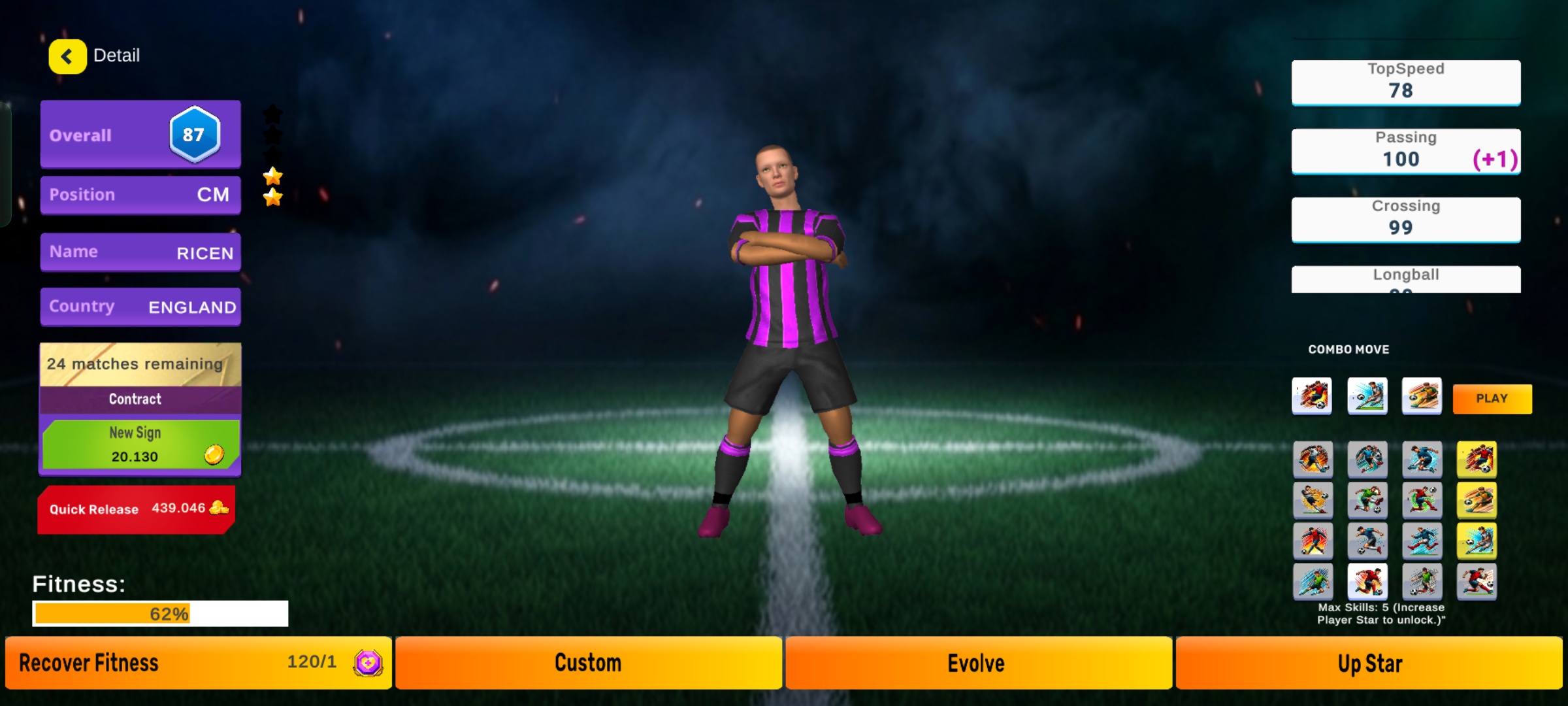 Player Detail